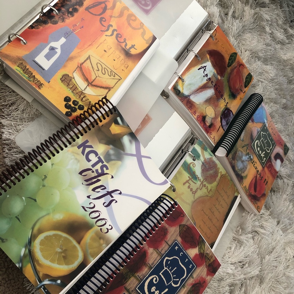 Lot of KCTS Cookbooks